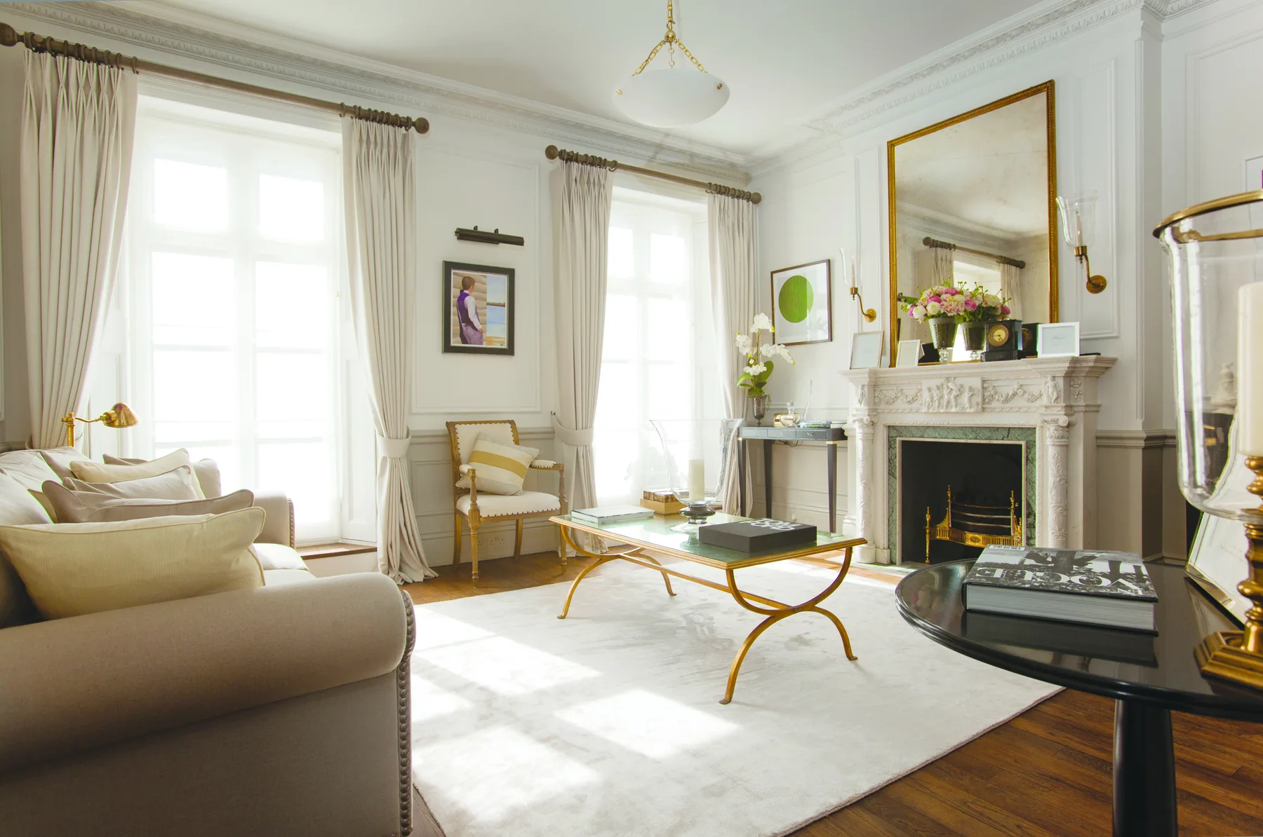 Belgravia townhouse drawing room
