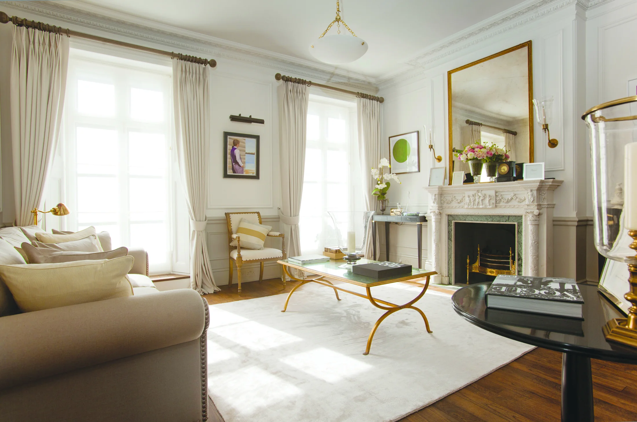 London townhouse interior